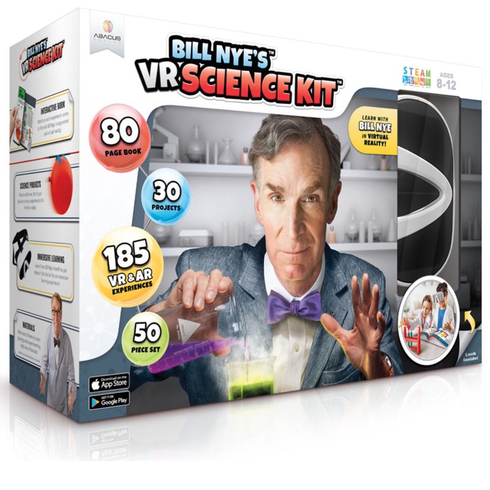 Bill Nye VR experiment kit!